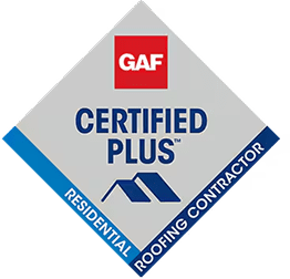 GAF Certified Plus roofing logo